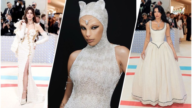 Stars shine bright in New York as Met Gala honours Lagerfeld