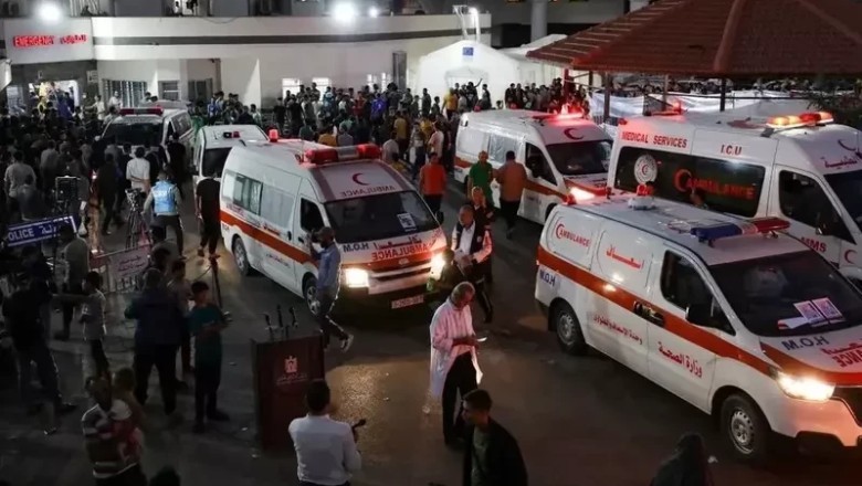 Israel targeted convoy of ambulances leaving Al-Shifa hospital: Gaza Health ministry