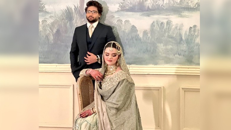 Imam-ul-Haq and Anmol Mehmood celebrate their union with glittering reception