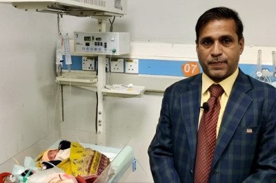 Woman abandons newborn baby; flees hospital in Larkana