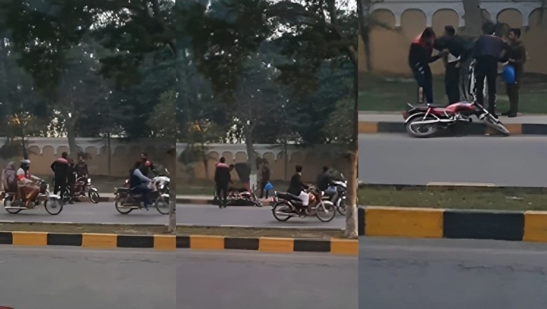 Punjab policemen torture youth during checking