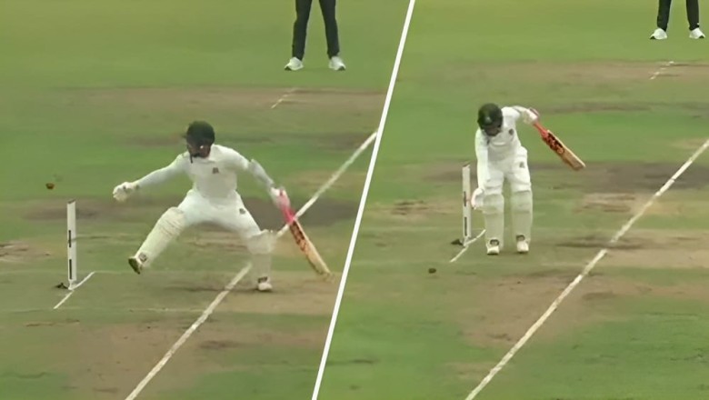 VIDEO: Mushfiqur Rahim gets out in bizarre fashion for handling ball in 2nd Test against NZ
