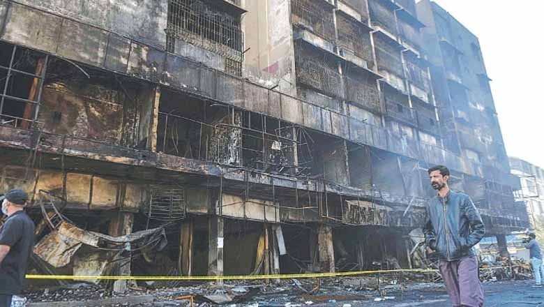 Fire-ravaged Arshi Mall declared ‘liveable after some repair’