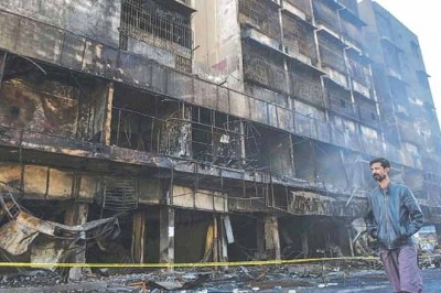 Fire-ravaged Arshi Mall declared ‘liveable after some repair’
