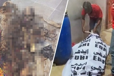 Human skeleton found from house in Karachi