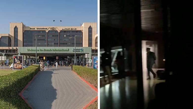 Karachi airport plunges into darkness after power failure