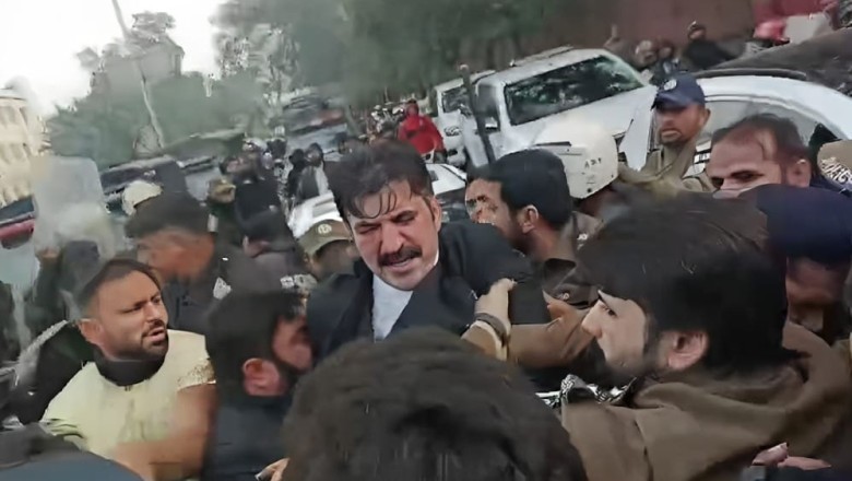 PTI's Sher Afzal Marwat arrested in Lahore