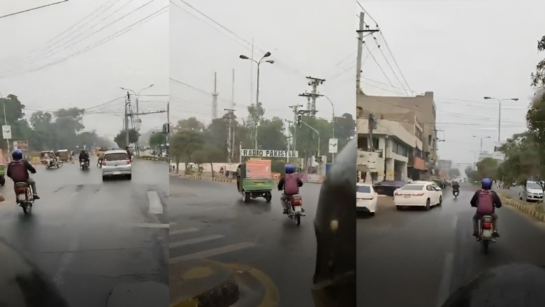 Smog eases as Lahore receives artificial rain