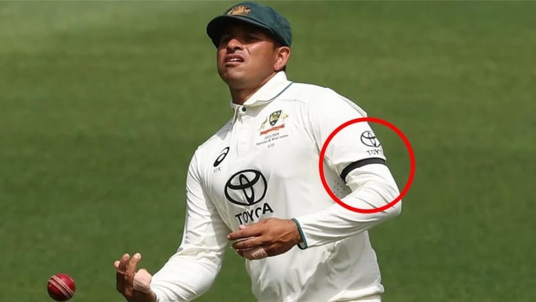ICC punishes Usman Khawaja for wearing black armband in Test match