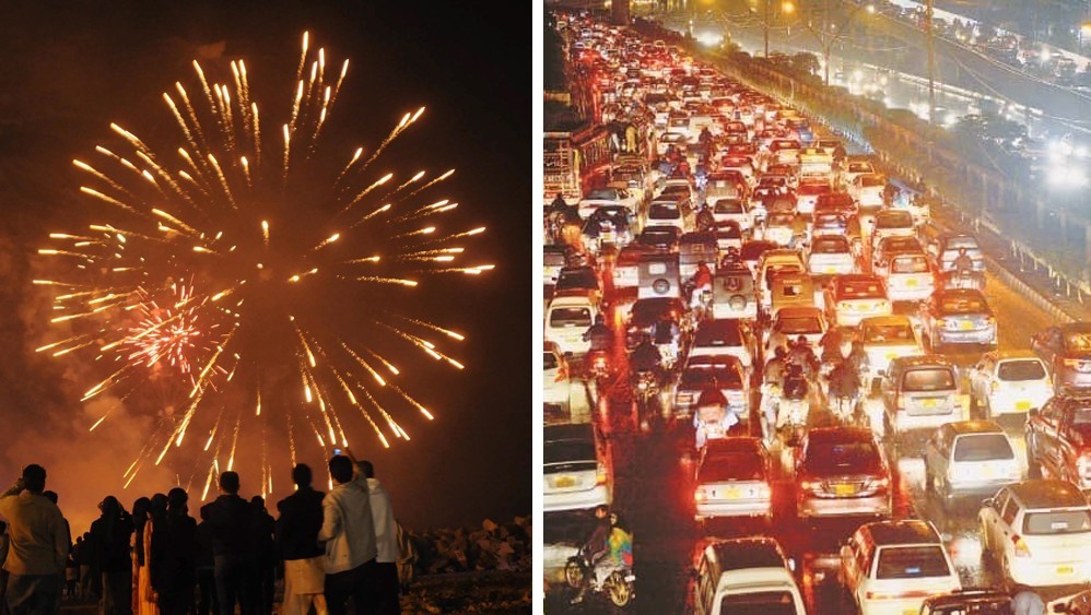 New Year's Eve traffic diversion plan announced in Karachi