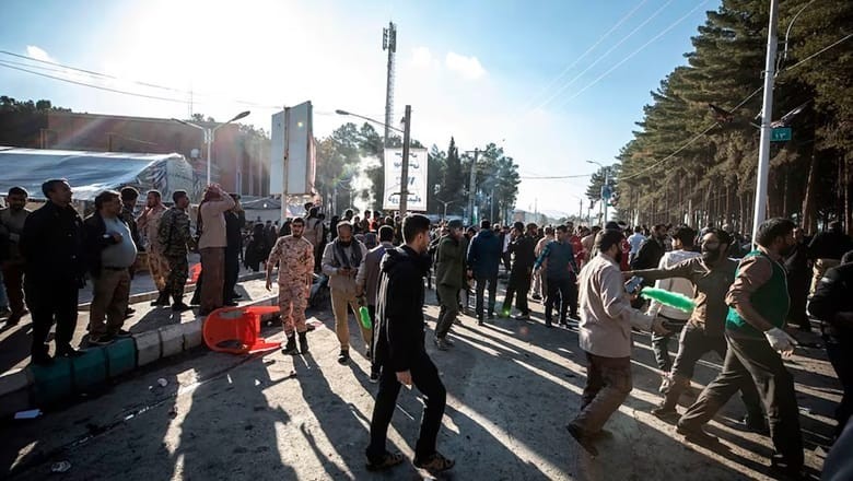Over 100 dead in bomb blasts near Iran general Qasem Soleimani's tomb