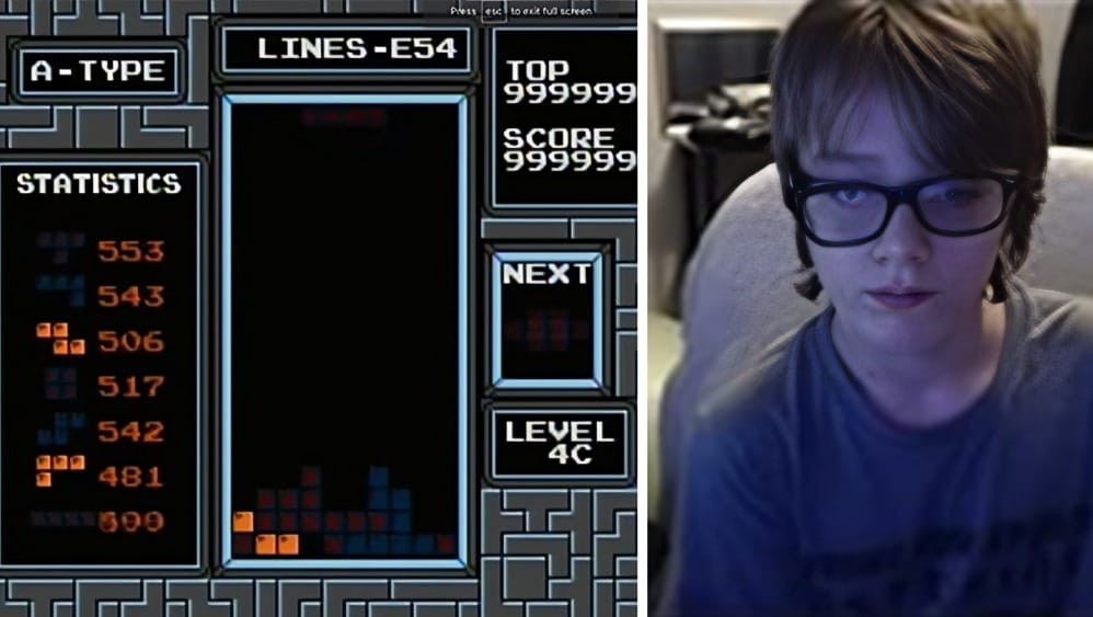 13-year-old becomes first player to beat classic puzzle game Tetris
