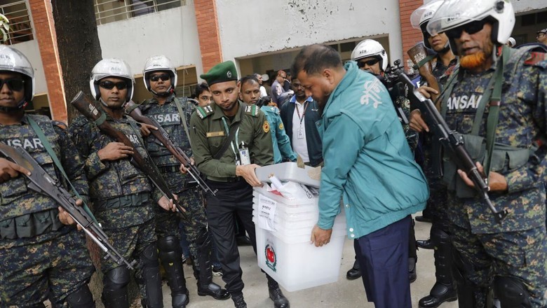 Bangladesh votes in election without opposition