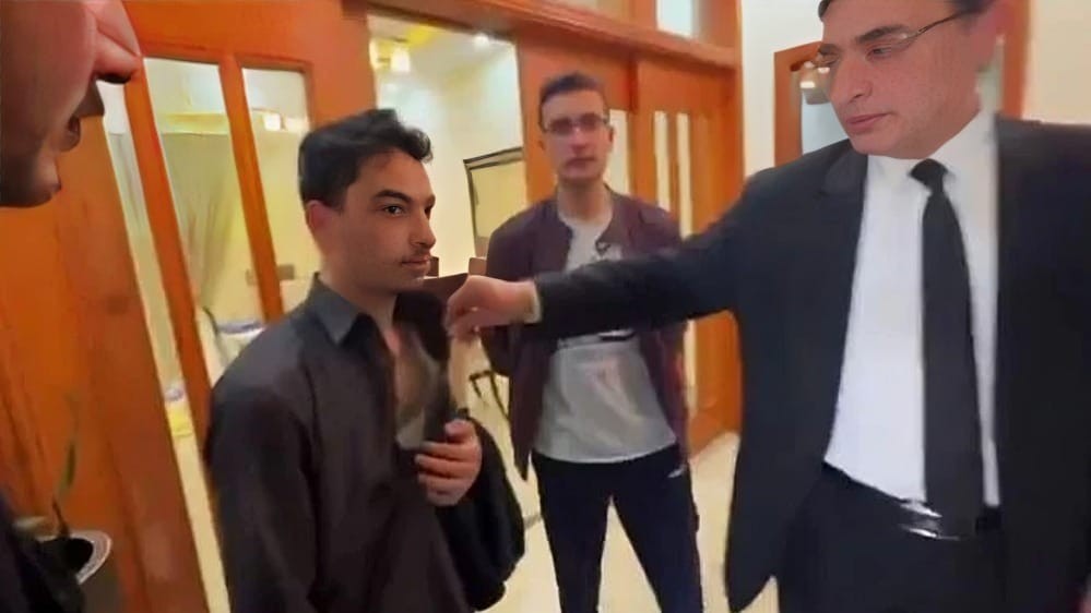 SHO Margalla, others suspended for raiding Barrister Gohar's house