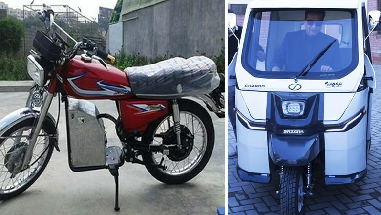 E-bikes, rickshaws unveiled in Punjab