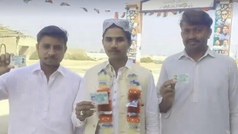 Multan grooms cast votes before commencing wedding festivities