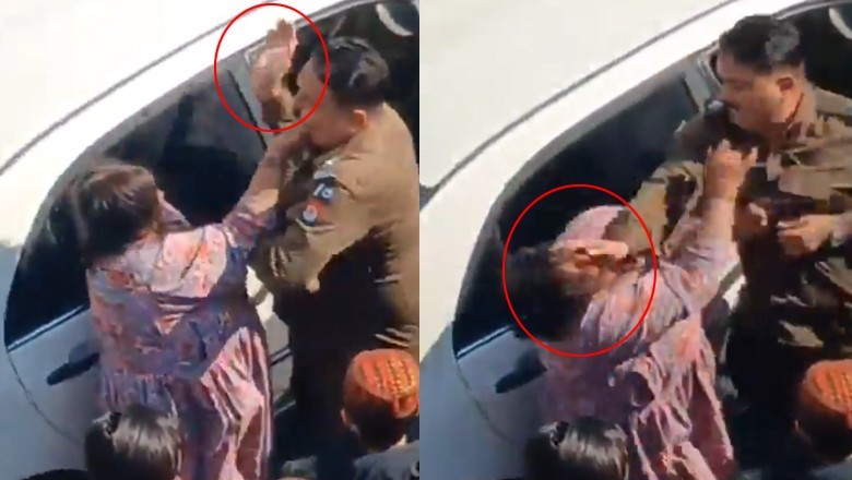 Punjab police officer slaps woman in Taxila