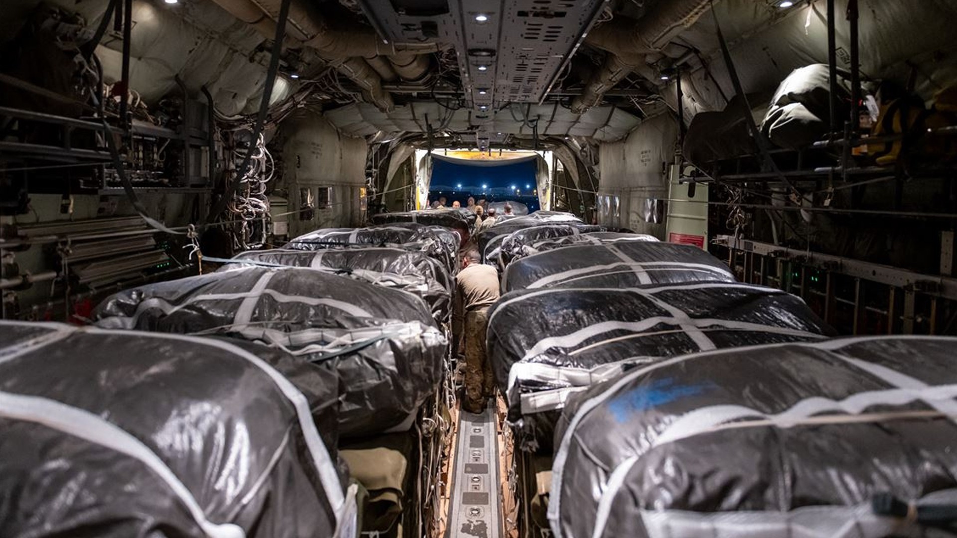 US airdrops first emergency humanitarian aid into Gaza