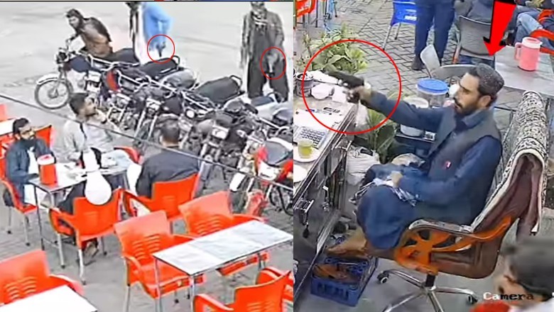 Watch: Hotel owner foils robbery bid in Karachi's Gulshan-e-Iqbal