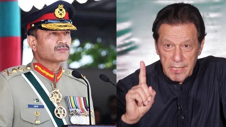 "Neither we are anti-army nor want a clash with Pakistan's forces," says Imran Khan