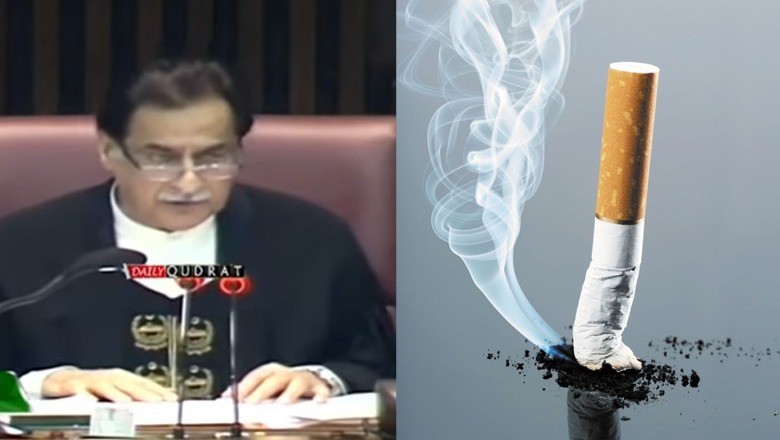 MNA smokes cigarette in NA for first time in Pakistan’s history
