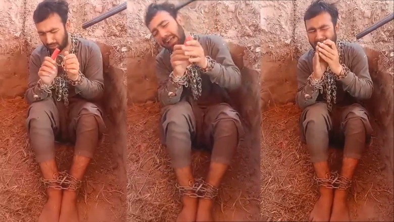 Video of detained Ritik Kumar by dacoits in Ghotki goes viral