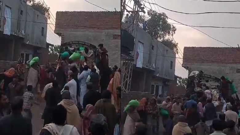 Watch: People loot Ramadan Nigehban ration bags in Lahore