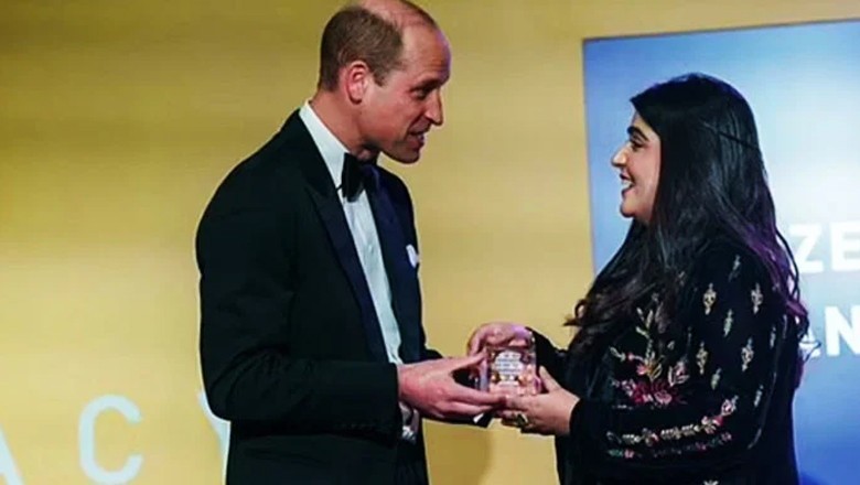 Alizey Khan becomes first Pakistani to be honoured with Diana Legacy Award
