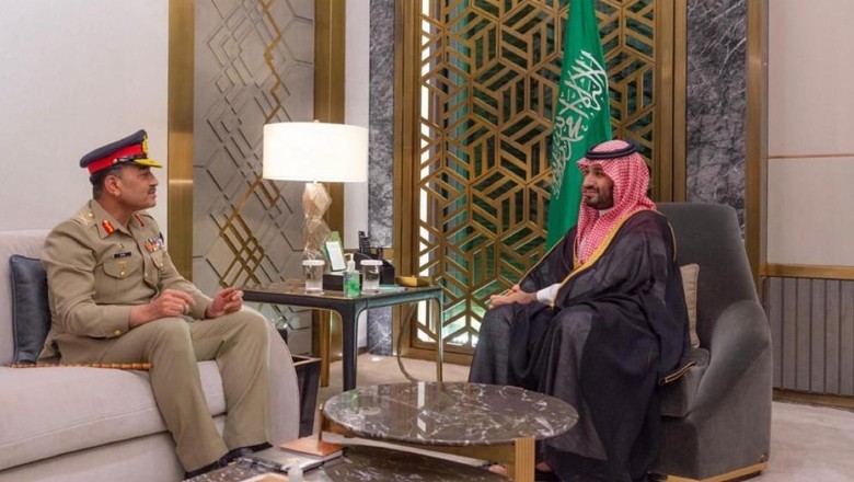 COAS Gen Asim meets Muhammad Bin Salman to discuss Pak-Saudi military cooperation