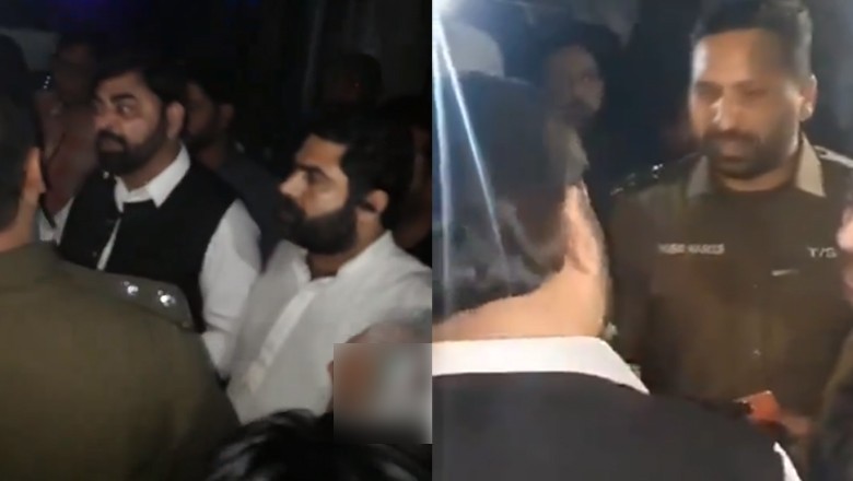 PML-N MPA forces police officer to "excuse" for stopping his car over black mirror