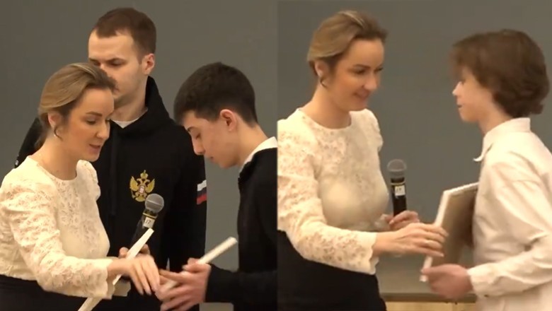 Islam and Artyom: Russian teenagers who helped evacuate masses from Moscow attack receive awards