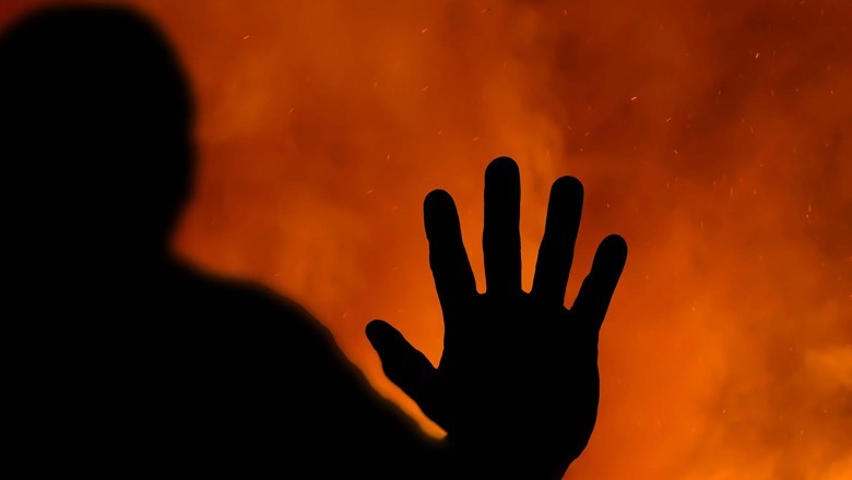 Indian man sets father on fire for not buying him motorbike