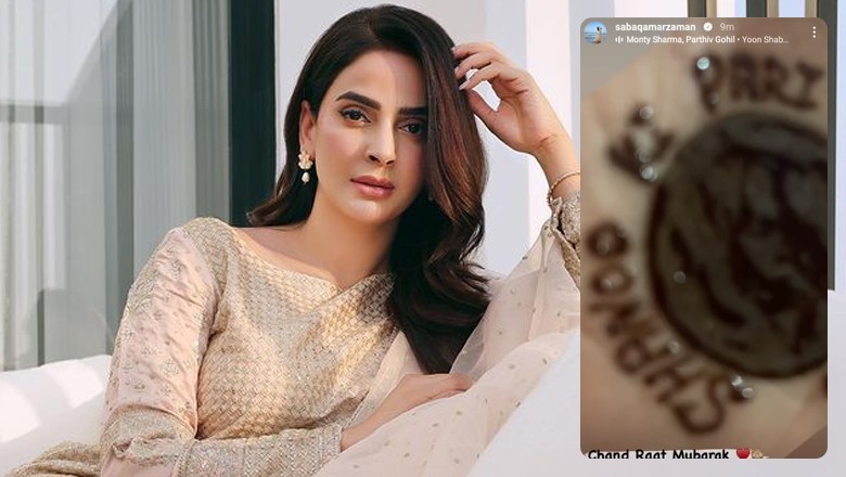 Saba Qamar's Eid mehndi sparks speculation about her mystery beau