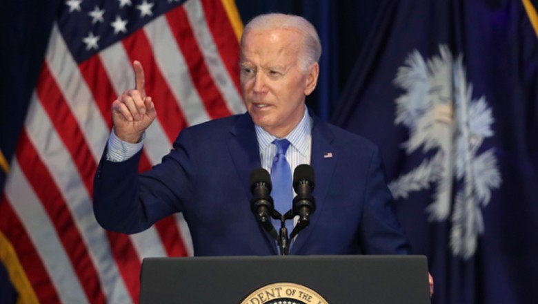 Joe Biden says US helped Israel take down nearly all Iran drones, missiles