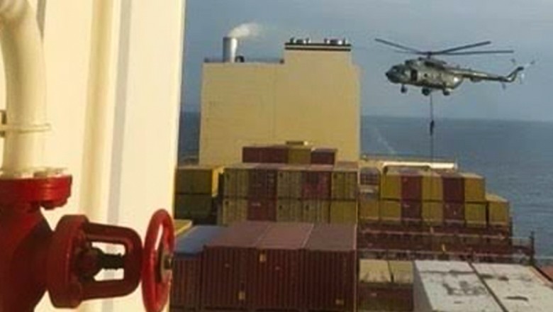 Iran assures release of two Pakistanis stranded on Israeli ship seized near Strait of Hormuz