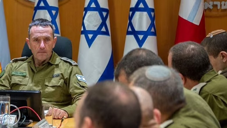 Israeli military chief says Iran's attack "will be met with a response"