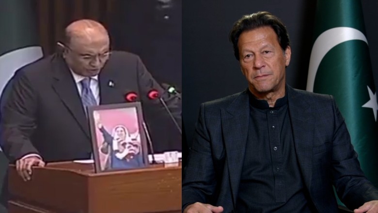 'Free Imran Khan': PTI lawmakers chant slogans during president's address in Parliament