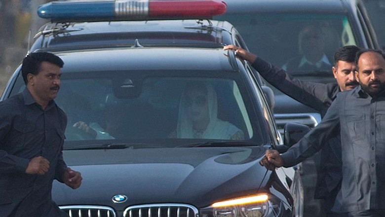 Man killed after being hit by car of CM Maryam's security squad