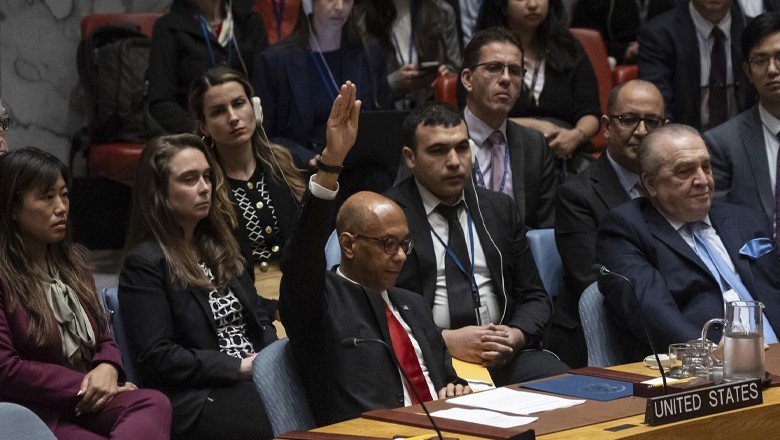 US vetoes UN resolution to recognise Palestine as a 'state'