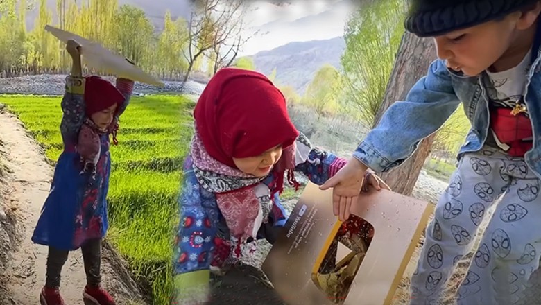 WATCH: Vlogger Shiraz gets angry at Muskan for throwing their YouTube gold play button