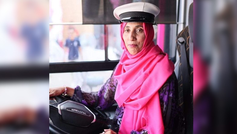 Kinza Bibi becomes first 'woman driver' of Pink Bus Service