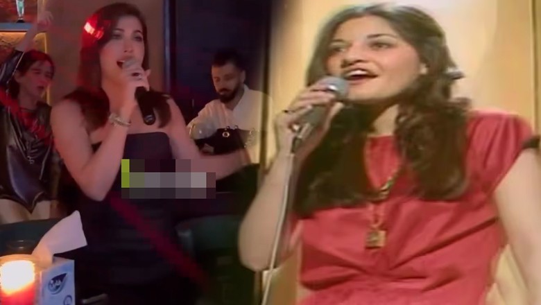 Video of Mehwish Hayat singing classic hit “Boom Boom” goes viral