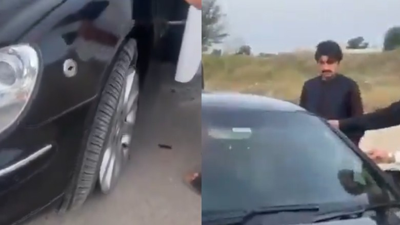 PTI's Sher Afzal Marwat miraculously survives car accident