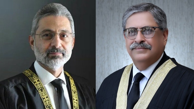 CJP Faiz Isa, Justice Athar Minullah engage in 'verbal spat' during live proceedings