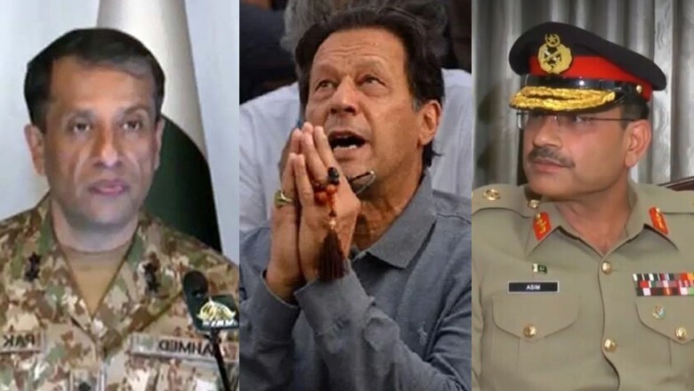 "Please, don't drag army into politics:" Imran Khan on DG ISPR's presser