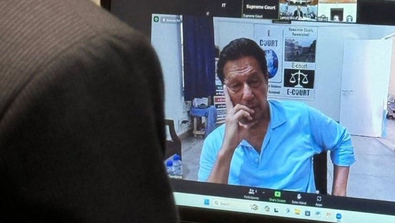 Imran Khan's picture from SC hearing surfaces
