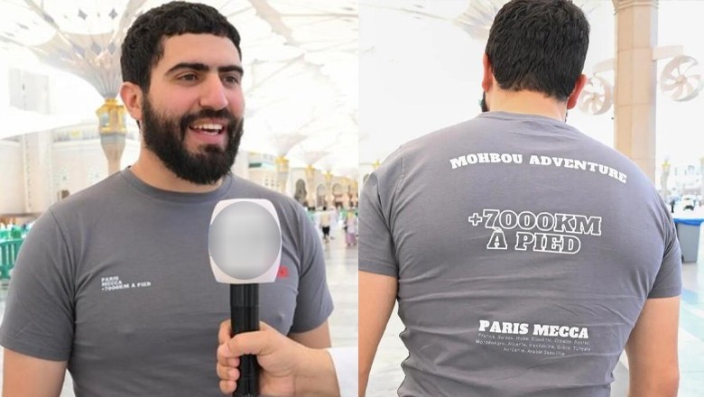 French traveler walks 8,000 kilometres to perform Umrah