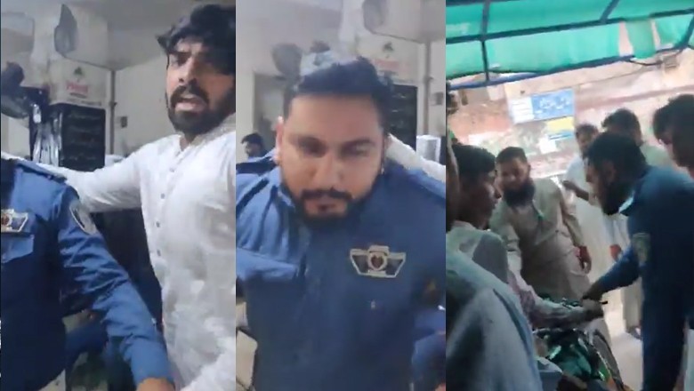Influential people torture Gujranwala traffic cop, video goes viral