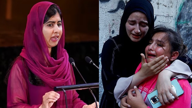 Malala calls for immediate ceasefire after Israel attacks UN school in Gaza