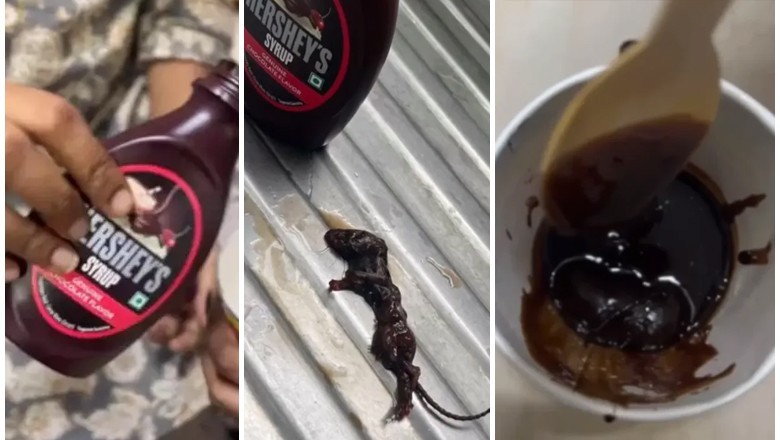 Woman finds “dead mouse” in Hershey’s chocolate syrup